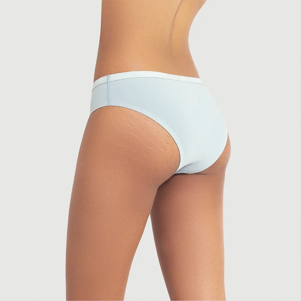 [K-DLI-023BK] Bikini con costuras planas y elástico personalizado