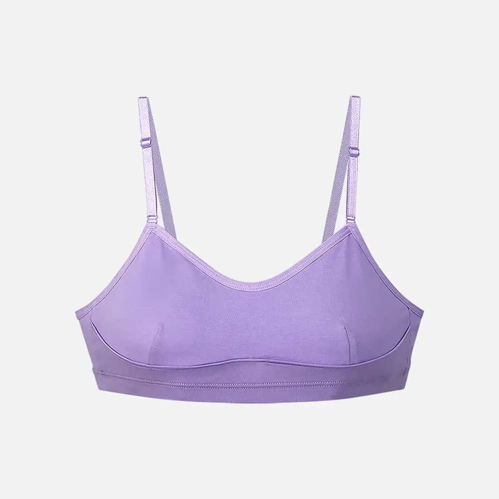 [K-DLI-3013FOR] Top formador de algodón licrado con sujetadores fijos